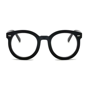Fekete Kerek Szemüveg Női Retro Nagy Optikai Nyíl Szemüveg Férfiakat Tiszta Lencse +0.5 +1.0 +1.5 +2.0 +2.5 A +6.0