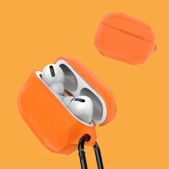 Poliéder Szilikon tok Airpods Pro Esetben Vezeték nélküli Bluetooth apple airpods pro Esetben Fülhallgató Esetében AirPods 3 Fundas