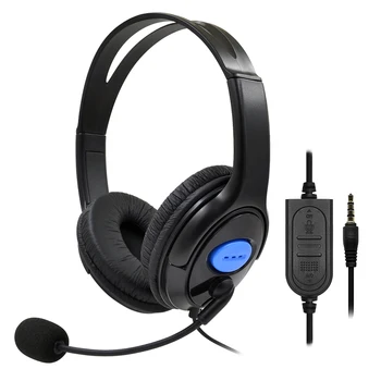 A PS4 Vezetékes Gaming Fejhallgató Fejhallgató, Fülhallgató a Noise Cancel Mikrofon PlayStation 4 PS4 X-ONE PC Telefon, Laptop
