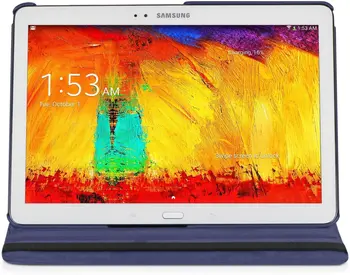 360 Elforgatható védőburkolat A Samsung Galaxy Tab 4 10.1 SM-T530 T530 T531 Tabletta Esetben Pu Bőr Borító Galaxy Tab4 10.1