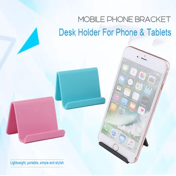 Univerzális Édességet Mobiltelefon Tartozékok Hordozható Mini Asztali Állvány Asztal Mobiltelefon Tartó IPhone Samsung Huawei Xiaomi