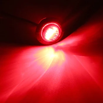 2db/készlet LED Oldalsó Helyzetjelző Lámpák Szuper Fényes Jel Lámpa Teherautó hátsó Lámpák indexet Mutatók Univerzális Busz Buggy Autó