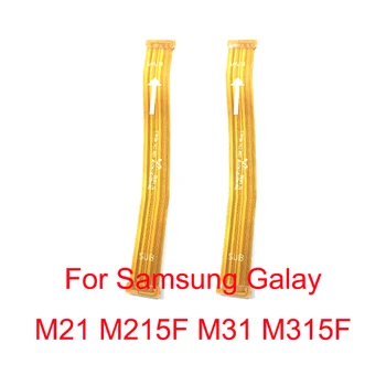 Fő Flex Samsung Galaxy M21 M215 M215F M31 M315 M315F Alaplap alaplap Csatlakozó LCD Kijelző Flex Kábel Javítás Alkatrész