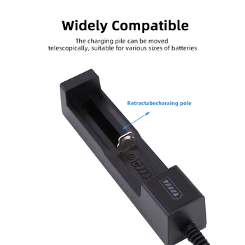 Univerzális USB Töltő Adapter Okos, Gyors Töltés USB-s 18650 21700 22650 16340 Lítium Akkumulátor Adapter