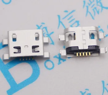 10db Micro USB 5pin B típus Női Csatlakozó Mobiltelefon, Micro-USB, Jack-Csatlakozó 5 pin Töltő Csatlakozó Mobil Farok csatlakozó
