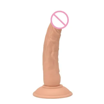 HISMITH Szex Vibrátor 4 méretben faloimitator Rugalmas Pénisz Erős tapadókorong vízálló TPE Dick szex termékek, Szexuális játékszerek nőknek