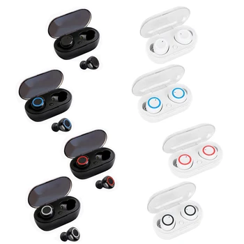 Y50 TWS Bluetooth Fülhallgató Vezeték nélküli Fejhallgató Kemény Kontroll Sztereó Headset Sport Fülhallgató, a Töltés Doboz Telefon