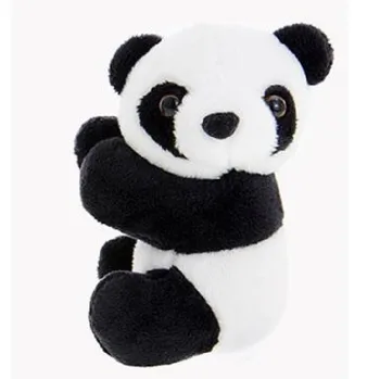 1DB Kreatív Plüss Panda Klip Fekete-Fehér, Ölelés, Panda Függöny Csipesz Könyvjelző Megjegyzi, Kis Plüss Állat, Baba Játékok, Ajándéktárgy