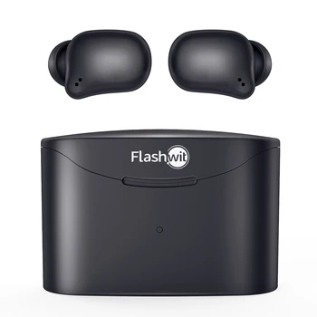 Flashwit SH2 Bluetooth Fülhallgató, Mini TWS Vezeték nélküli Fülhallgató, Vízálló Sport Fülhallgató Vezeték nélküli Fülhallgató A Fülében Töltés Doboz