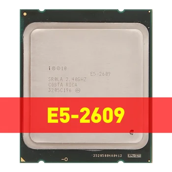 Az Intel Xeon E5-2609 E5 2609 2,4 GHz-es Quad-Core Quad-Szál CPU Processzor 10M 80W LGA 2011