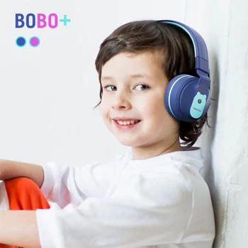 Vezeték nélküli Bluetooth Headset 85db Szakmai Gyermekek Headset Összecsukható A Gyerekek Felnőtt Mód Támogatás TF Kártya FM Rádió