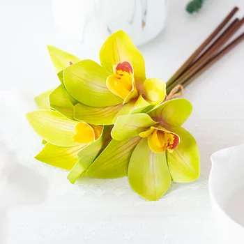 Mesterséges Hamis Phalaenopsis Virág Lepke Orchidea Igazi Érintse Meg Az Otthon Kert Esküvői Party Dekor Rendelkezések Karácsonyi Party