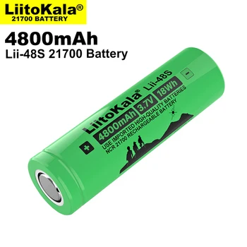 LiitoKala Lii-S8 Akkumulátor Töltő 3,7 V 18650 Li-ion 1.2 V AA NiMH 3.2 V Li-FePO4 + Lii-48S 21700 4800mAh akkumulátorok