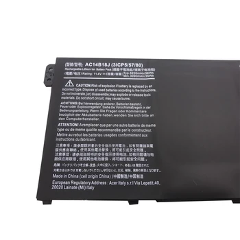 LMDTK Új AC14B18J Laptop Akkumulátor Acer Aspire ES1-511 512 V3-111P CB3-531 311 TravelMate B115 B116 MS2394 AC14B13J