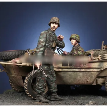 1/35 Gyanta Modell Ábra GK，második világháború katonai téma (nincs autó) Összeszerelt, valamint festetlen készlet