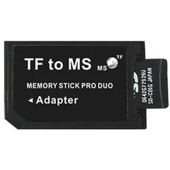 MicroSD/MicroSDHC kártya átalakító Memory Stick Pro Duo kártya (PSP-kompatibilis)