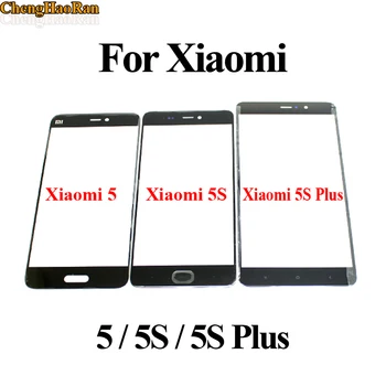 ChengHaoRan 1db Fehér/Arany/Fekete Ki, Üveg Lencse érintőmezős Képernyő Xiaomi 5/5S/5S Plusz Csere, Javítás, alkatrészek