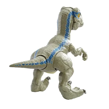Eredeti Jura Világ a Dinoszauruszok Játék Hang Intelligens Raptor Közös Mozgatható Modell Akció Ábra Játékok Karácsony