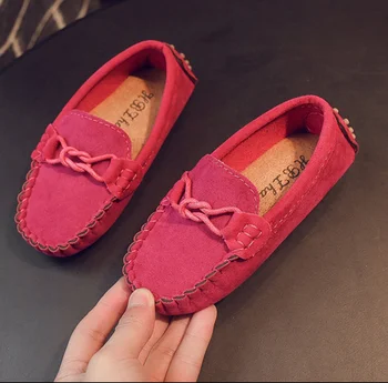 2021 új gyermekek alkalmi cipő baba kisgyermek cipő puha talp bőr alkalmi cipő lányok alkalmi cipő borsó cipő