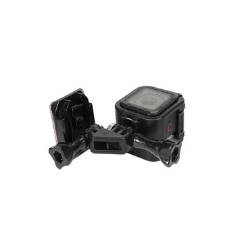 D Sisak Mount Meghatározott GoPro Hero 5 4 Ülés Aukció Sisak Kamera Szerelhető Tartozékok w/ Keret Jogosultjának Adapter profi