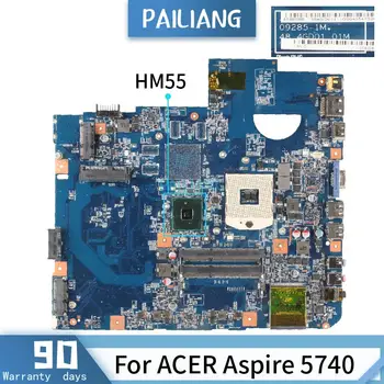 PAILIANG Laptop alaplap Az ACER Aspire 5740 09285-1M Core HM55