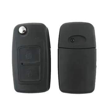 3 Gomb Auto Autó Távoli Flip Összecsukható kulcstartó Shell Cover a Chery A5 E5 A3