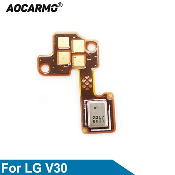 Aocarmo LG V30 Felső zajcsökkentő Mikrofon Mikrofon Flex Kábel Csere Alkatrészek