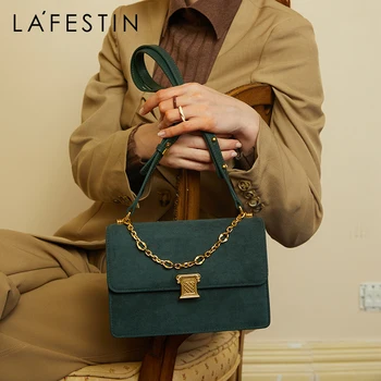 LA FESTIN eredeti 2021new retro divat váll messenger bag összes mérkőzés niche lánc kis négyzet táska hónalj luxus női táska