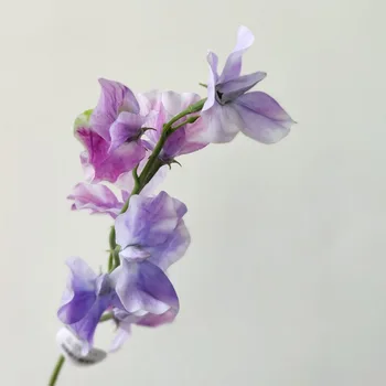 Mesterséges Lila Akác Virág Pea Blossom Haza DIY Esküvői Dekoráció Hamis Virágok Koszorú Növények