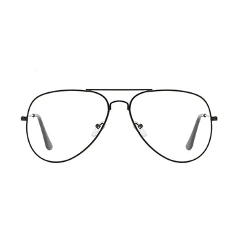 Ttransparent női pilóta szemüveg szemüveg fekete keret 2021 Látvány Keret, víztiszta Lencse Hamis Szemüveget feminino oculos szemüveg