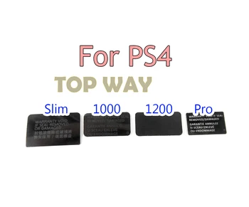 5db Playstation PS4 Slim PS4 slim 2000 /1000 1100/1200/pro konzol Címke, Matrica Ház Shell Matrica Felkínálja Tömítések