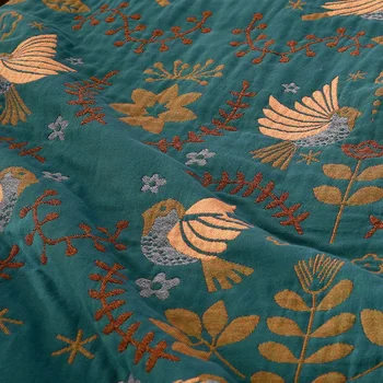 Pamut, Kiváló minőségű Alvás takaró Otthon ágynemű Muszlin Nyári toweling takarót Utazási Lélegző Elegáns Nagy Takarót