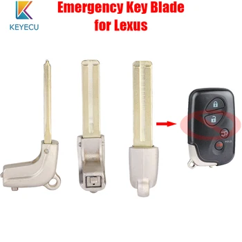 Keyecu 10× 30× 100× Vágatlan Vészhelyzeti Kulcs be a Pengét a Lexus ES350 GS350 GS450h GX460 IS250 RX350 HYQ14ACX