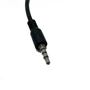 USB 2.0 EGY 3,5 mm-es AUX Audio Férfi Chagring Kábel Kábel, MP3-MP4 Lejátszó, Hangszóró