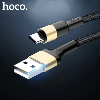 HOCO Mobil Telefon Kábelek, USB C Típusú Kábel 2A USB-C Kábel Gyors Töltő adatkábel Samsung S9 Xiaomi mi 8 Huawei P20 lite