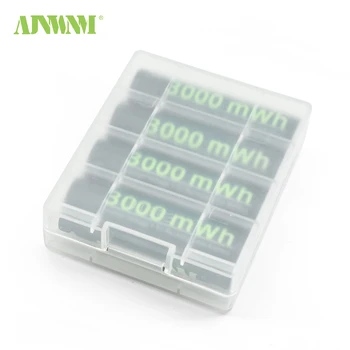 AJNWNM 3000mWh 1,5 V AA Újratölthető Akkumulátorok+1100mWh 1,5 V AAA Akkumulátor Li-ion AA AAA Újratölthető Akkumulátor a Fényképezőgép Játék+USB