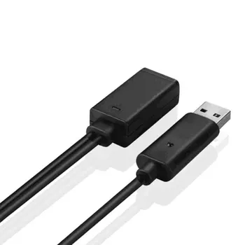 110-240V AC Adapter Tápkábel USB Átalakító Kábellel Hordozható 1--2 hálózati Adapter Xbox 360 Kinect Érzékelő