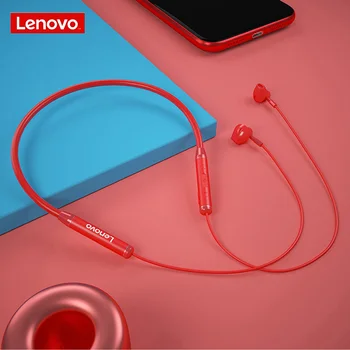 Lenovo HE06 Bluetooth 5.0 Neckband Vezeték nélküli Fülhallgató Sztereó Sport Mágneses Bluetooth Headset Sport Futó Vízálló Fülhallgató