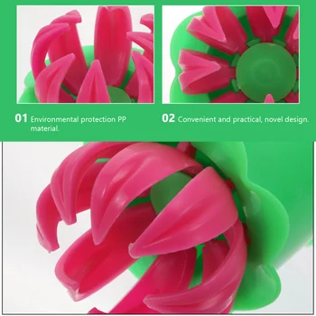 2db Tartós Baozi Döntéshozók DIY Pite Tészta Készítő Formák Főzés Tartozékok(Zöld)