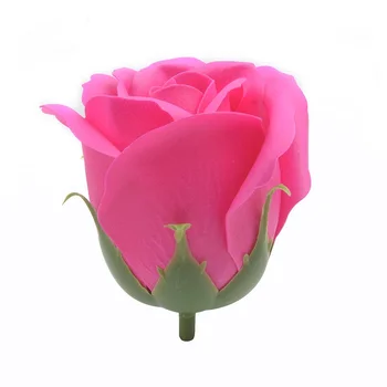 5/10db 4,5 cm Olcsó Mesterséges Szappan Rózsa Virág Fejét Otthon Kert Esküvői Decoratio Valentin Napi Ajándék Hamis Virág