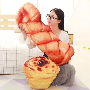 Vicces Szimuláció Sertés Sushi Plüss Párna Játékok, 3D Nyomtatás Snack Tojás Fanyar Puha Párna Baba Ins Népszerű Kreatív Szimulálni Plüss Baba