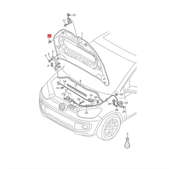 5db Autó Motorháztető gumibak Hood Mosó Lökhárító Gumi Nissan-rezgéscsillapító Gumi Puffer Pad Gumi Mólón
