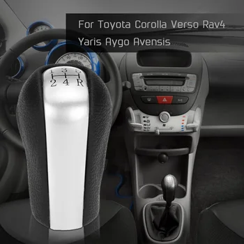 5 Sebesség váltó Gomb Beszúrás Csere Toyota Corolla Verso Rav4 Yaris Aygo, Avensis Autó Tartozékok