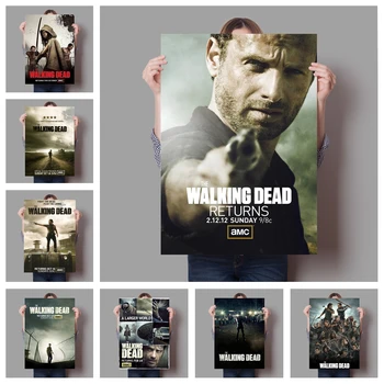 Amerikai Horror Zombi-Világvége A Walking Dead Season Fali Poszter Északi Vászon Art Print Festmény, Kép, Nappali Dekor