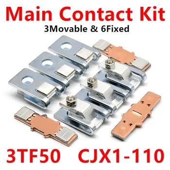 Fő Kapcsolattartó Kit 3TY7500-0X a 3TF50 Mágneskapcsoló Tartozékok Csere CJX1-110/22 Mozog, a Statikus Kapcsolatok Alkatrészek