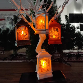 LED Karácsonyi Lámpa Zseblámpa Karácsony Otthon Dekoráció karácsonyfadísz Karácsonyi Ajándékokat Új Év, 2021, 2022