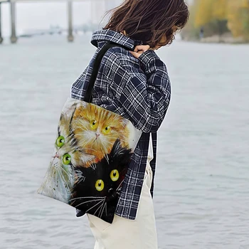 أنتاركتيكا بائع قبل الميلاد  Női alkalmi táska rajzfilm nagy, kövér macska olajfestmény nyomtatás táska  női válltáska összehajtható bevásárló táska szabadtéri strand táskák  vásárlás | Női Táskák > www.andyshortphotography.co.uk